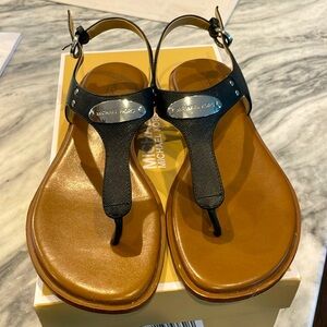 Michael Kors black sandals Size 8